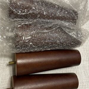 Stylish Brown Wooden Furniture Legs